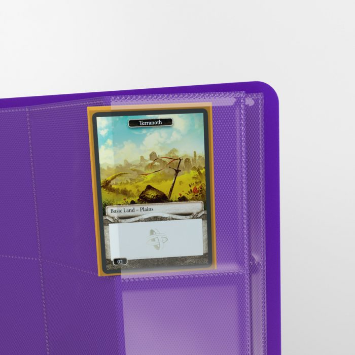 Gamegenic 18-Pocket Casual Album (purple)