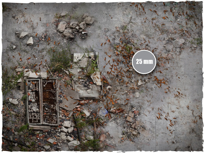 Gaming Mat - Walking Dead City Tiles (Deep-Cut Studio)
