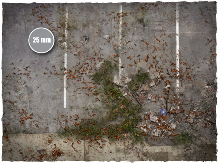 Gaming Mat - Walking Dead City Tiles (Deep-Cut Studio)