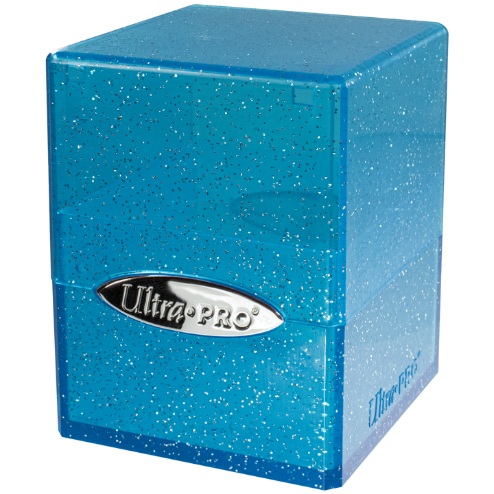 Glitter Satin Cube - Blue (Ultra PRO)