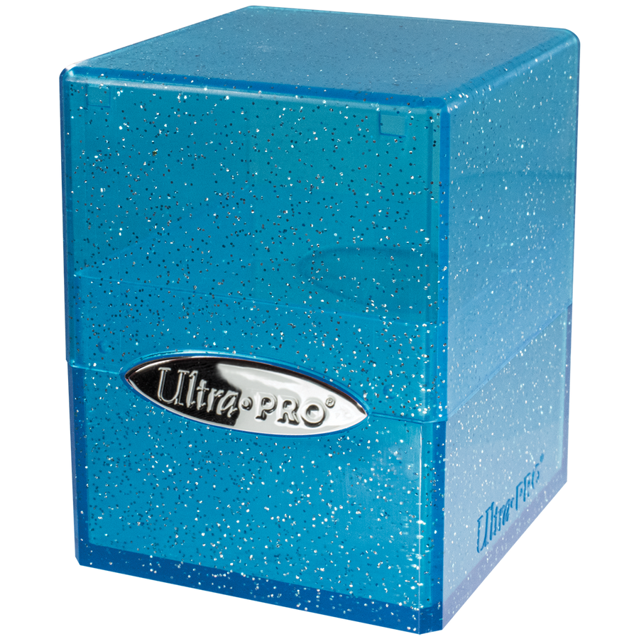 Glitter Satin Cube - Blue (Ultra PRO)