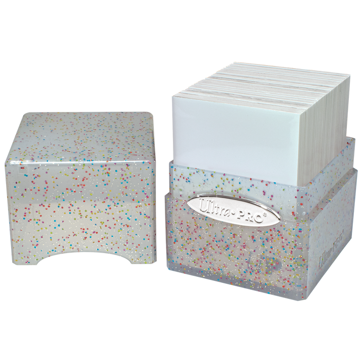 Glitter Satin Cube - Crystal (Ultra PRO)