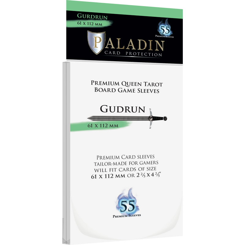 Paladin Card Sleeves Gudrun (61x112mm, French Tarot)