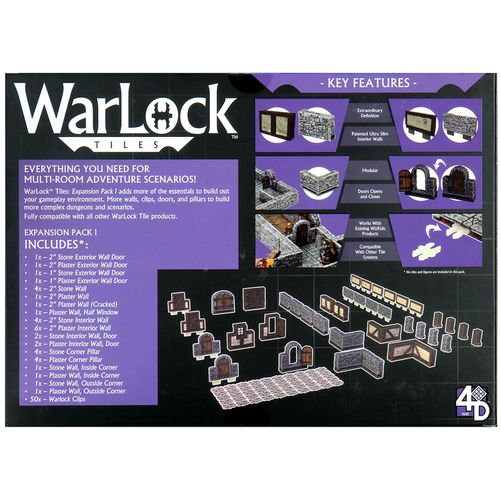 WarLock Tiles: Expansion Box I