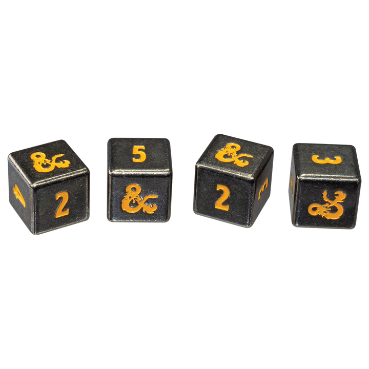Heavy Metal Spelljammer Realmspace D6 Dice Set (4ct) for Dungeons & Dragons (Ultra PRO)