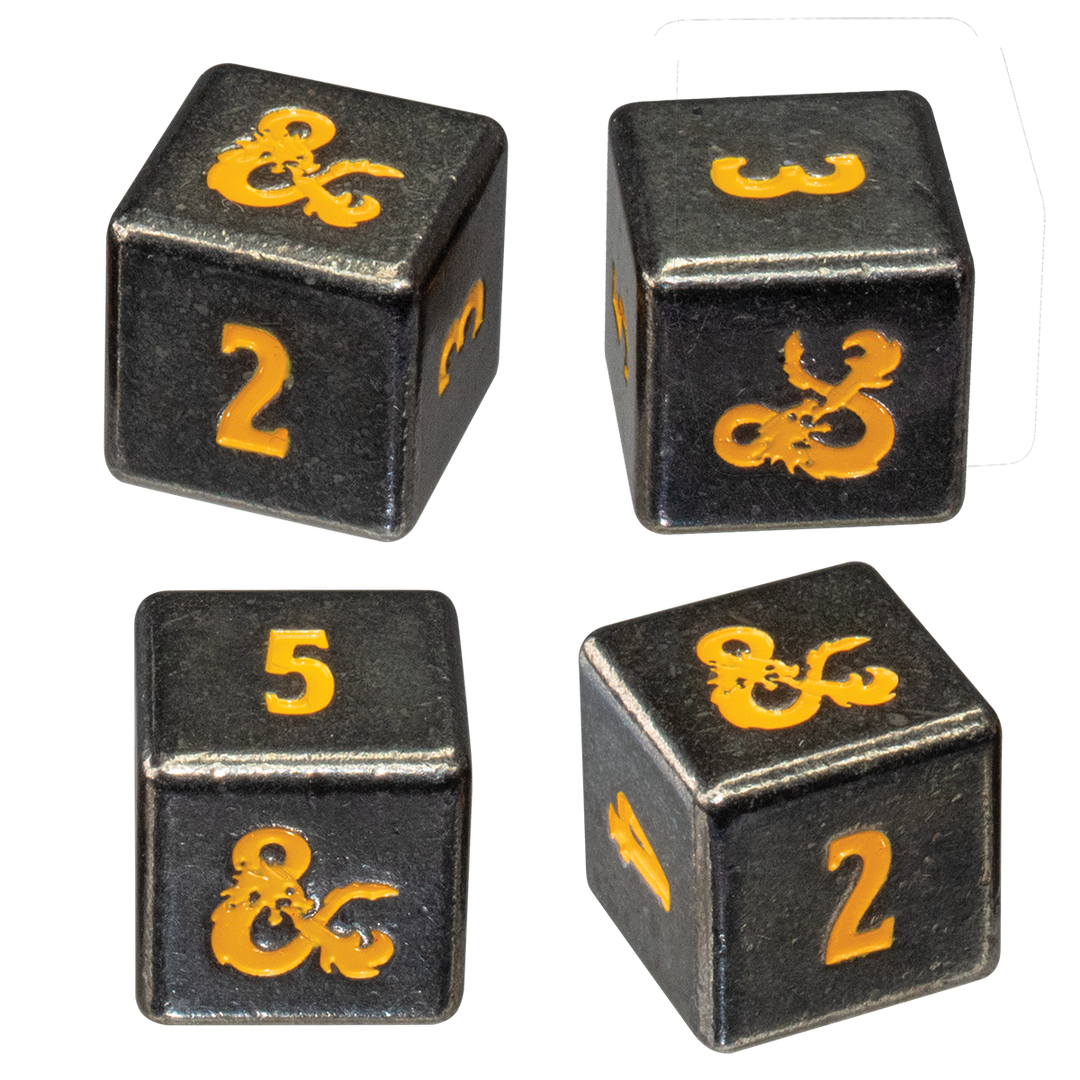 Heavy Metal Spelljammer Realmspace D6 Dice Set (4ct) for Dungeons & Dragons (Ultra PRO)