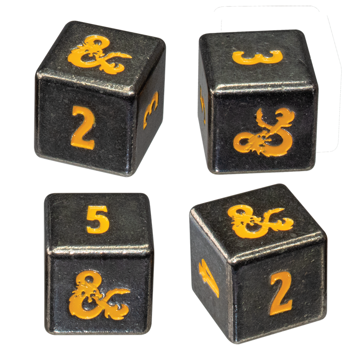 Heavy Metal Spelljammer Realmspace D6 Dice Set (4ct) for Dungeons & Dragons (Ultra PRO)