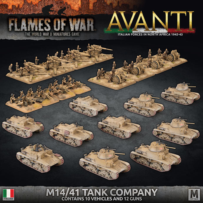 Flames of War: Italian Avanti Army Deal (MW) (ITAB03)