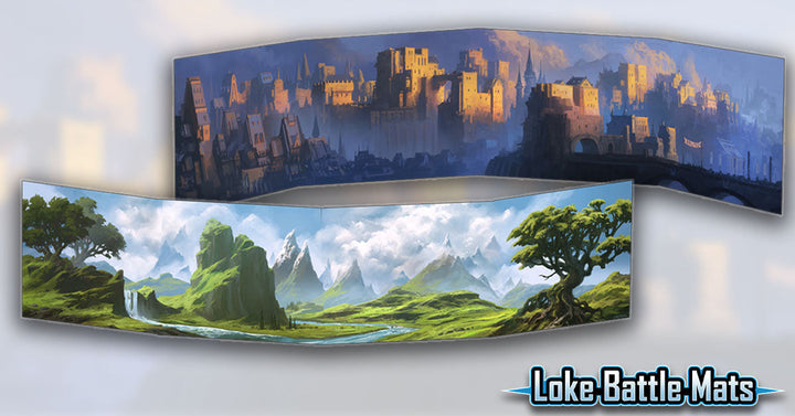 Loke's Immersive GM Screen – Wilderness & Townscape