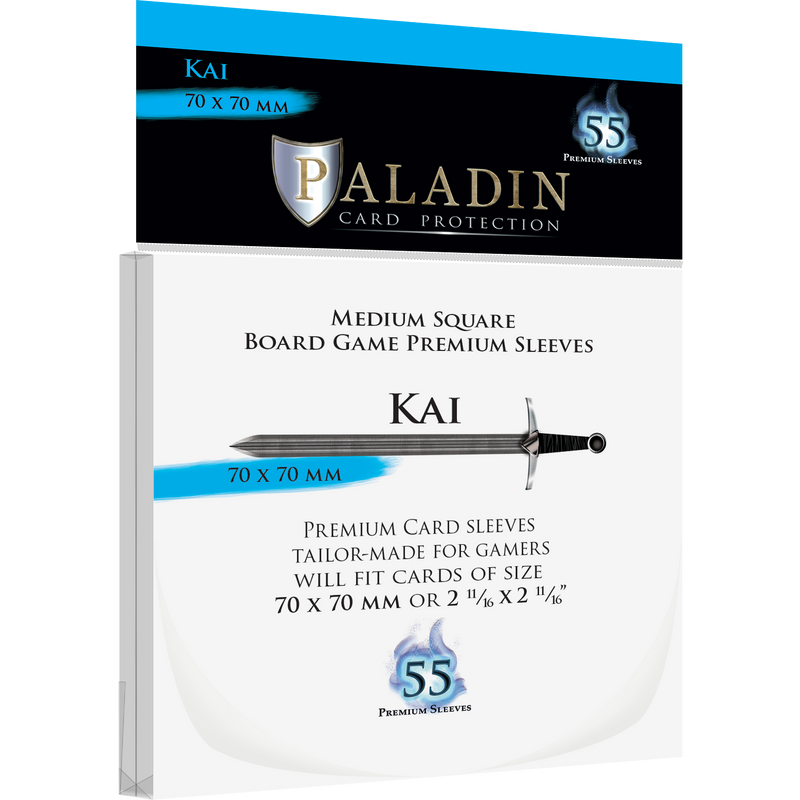 Paladin Card Sleeves Kai Medium Square (70x70mm)