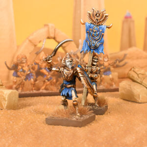 Kings of War: Empire of Dust - Revenant Champion (or Army Standard Bearer)