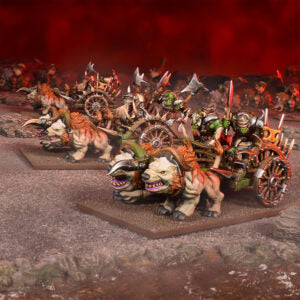 Kings of War: Orcs - Chariots / Fight Wagons