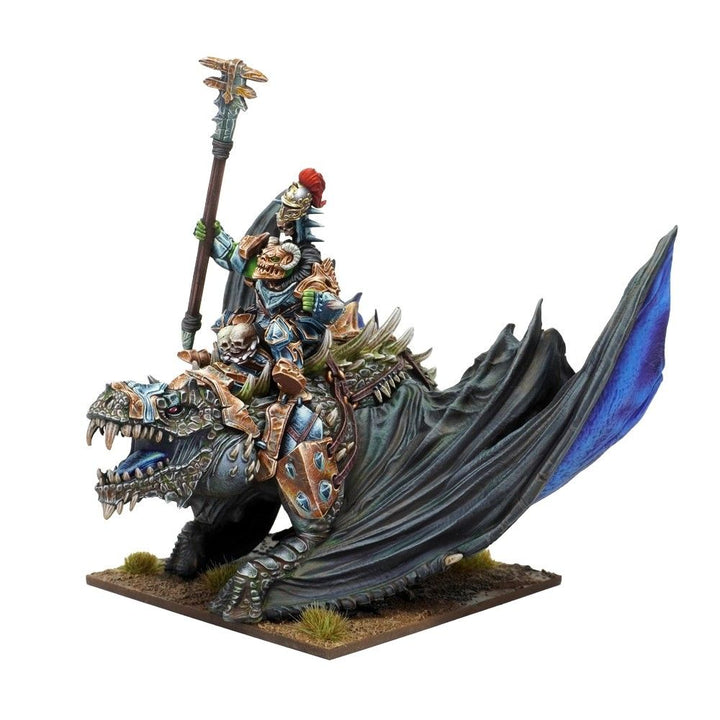 Kings of War: Riftforged Orcs - Stormbringer on Winged Slasher