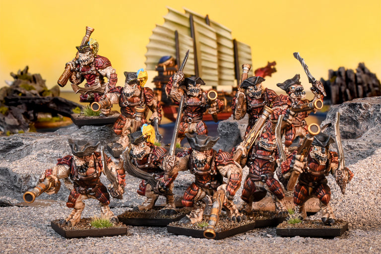 Kings of War: Salamanders - Corsairs Troop