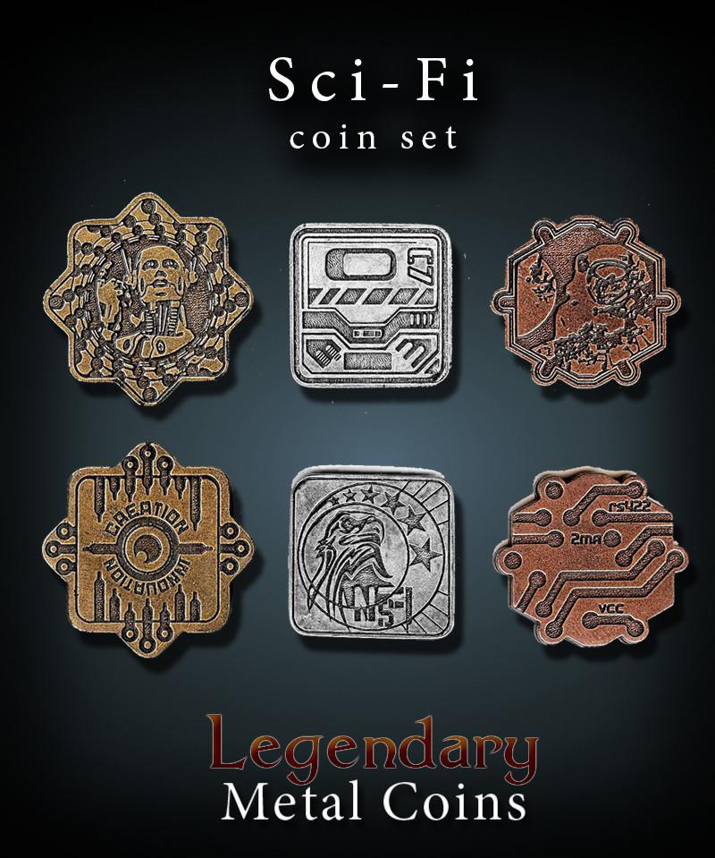 Legendary Metal Coins (Drawlab Entertainment)