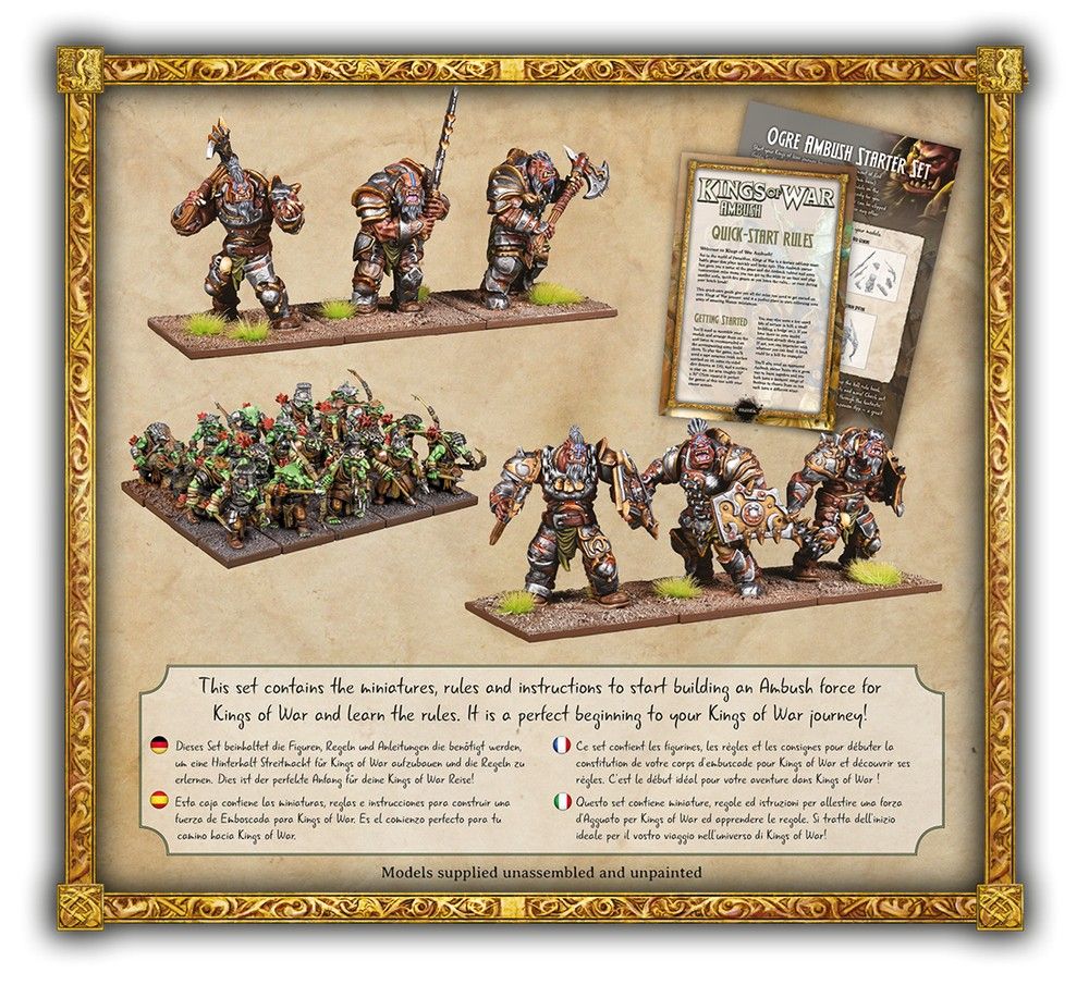 Kings of War: Ogre - Ambush Starter Set