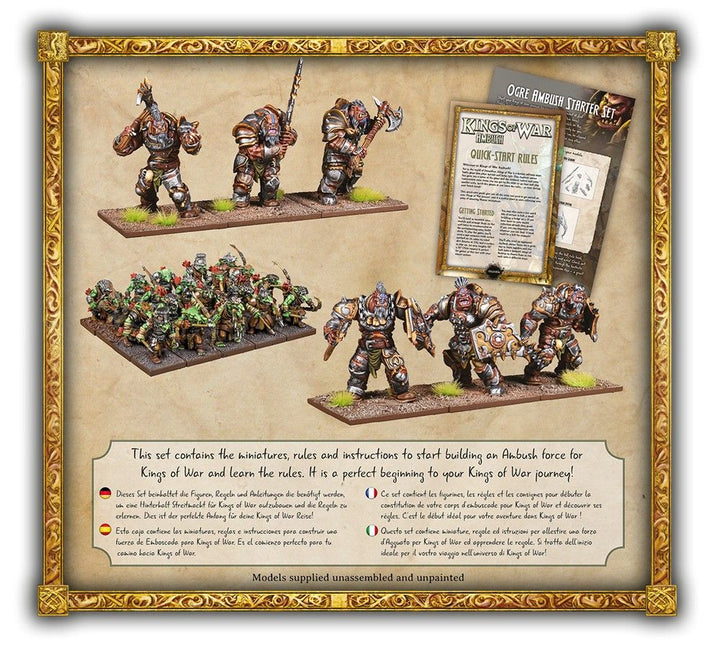 Kings of War: Ogre - Ambush Starter Set