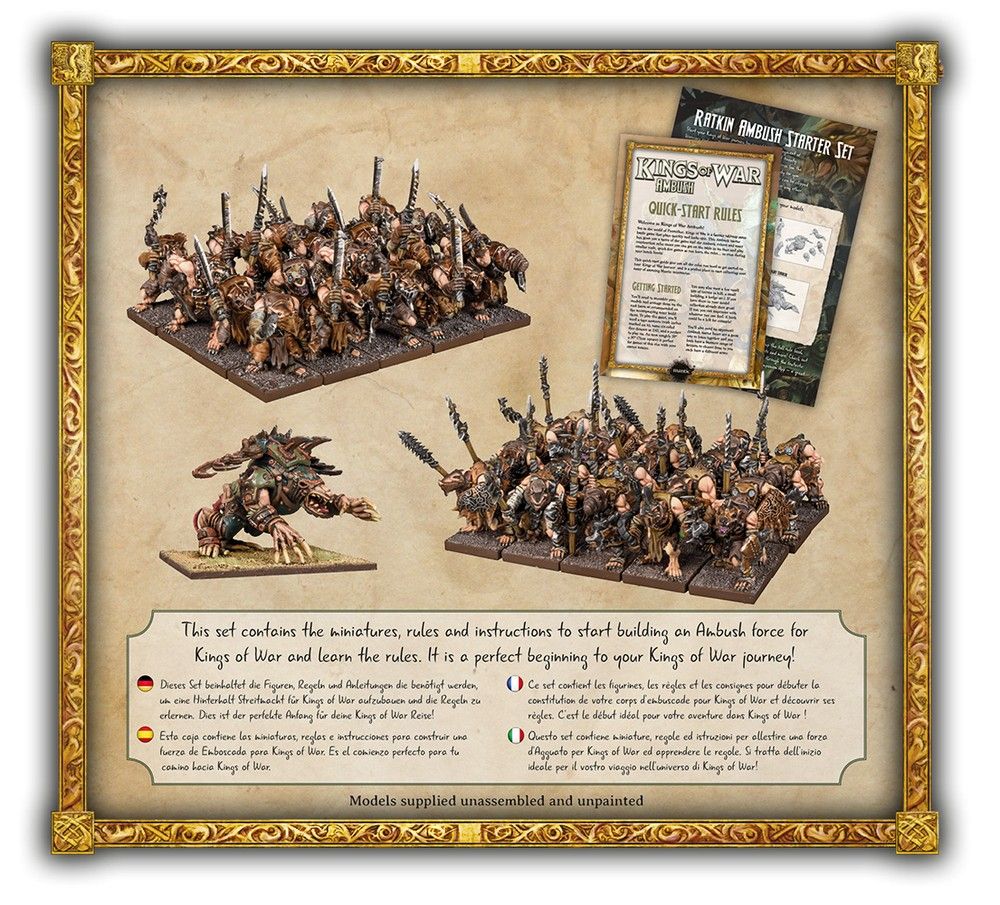 Kings of War: Ratkin - Ambush Starter Set