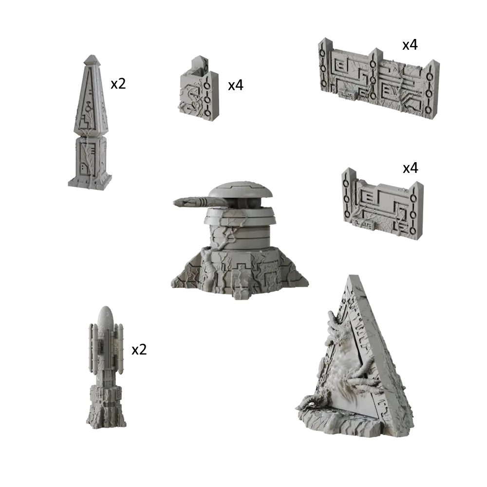 TerrainCrate: Sci-fi Xenos Stronghold