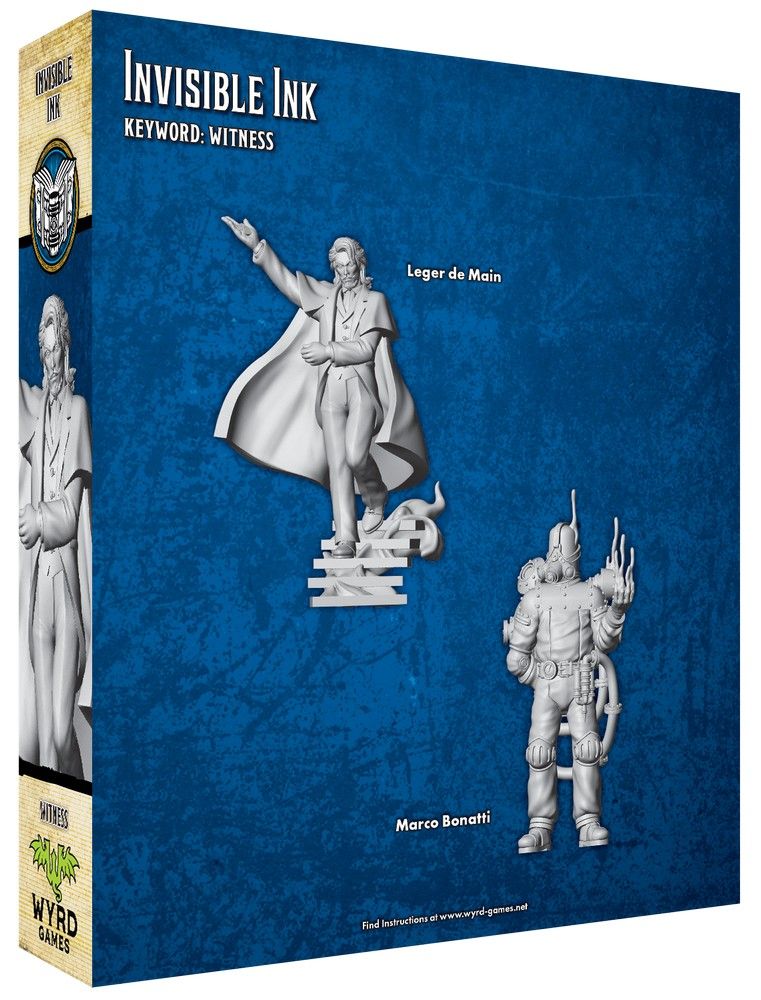 Malifaux 3rd Edition: Arcanist - Invisible Ink