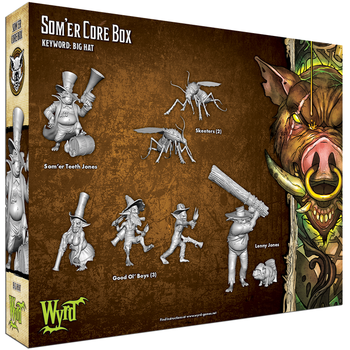 Malifaux 3rd Edition: Bayou - Som'er Core Box