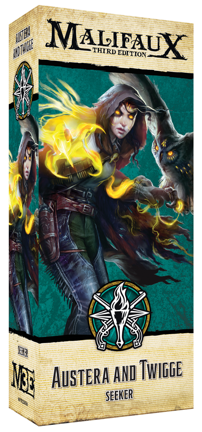Malifaux 3rd Edition: Explorer's Society - Austera and Twigge