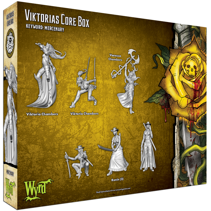Malifaux 3rd Edition: Outcasts - Viktorias Core Box