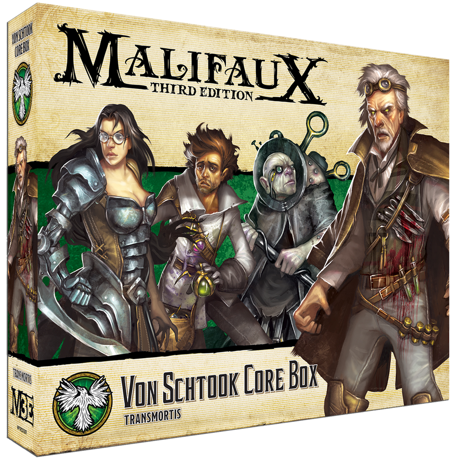 Malifaux 3rd Edition: Resurrectionists - Von Schtook Core Box