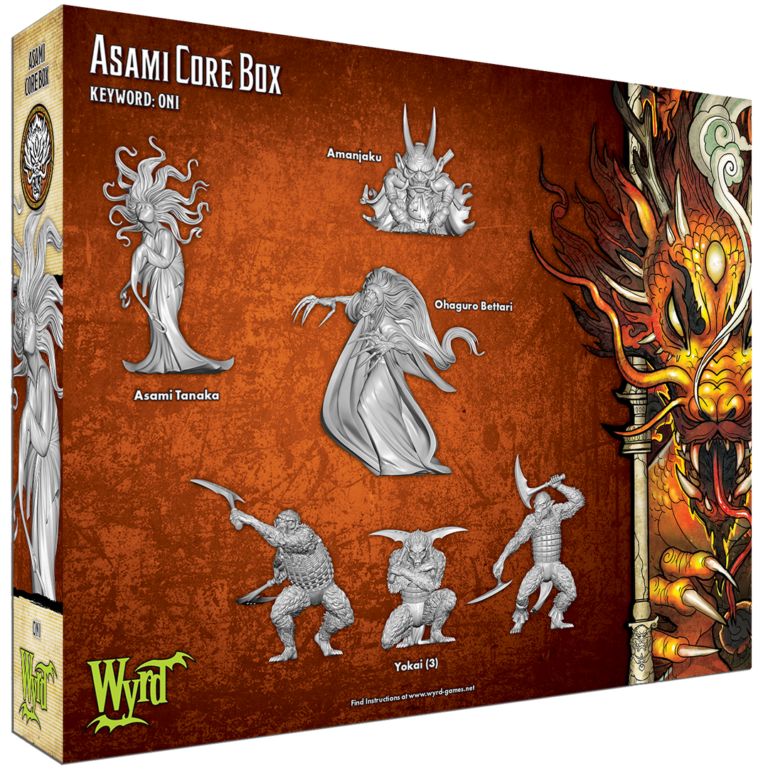 Malifaux 3rd Edition: Ten Thunders - Asami Core Box