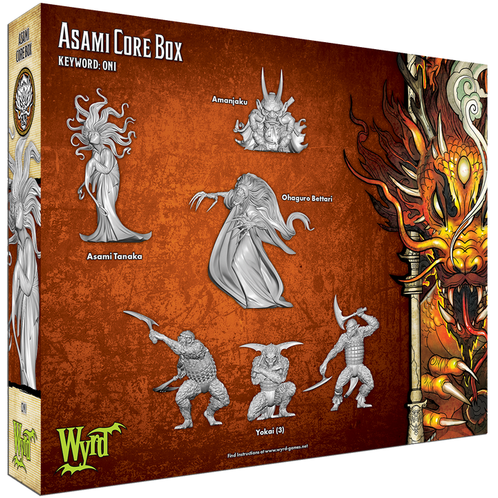 Malifaux 3rd Edition: Ten Thunders - Asami Core Box
