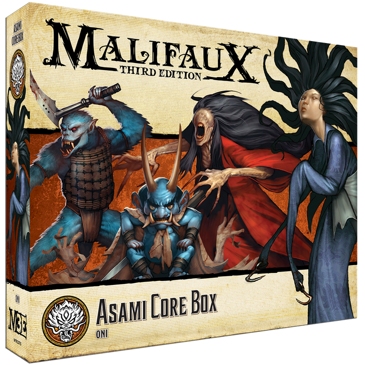 Malifaux 3rd Edition: Ten Thunders - Asami Core Box