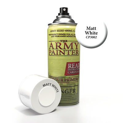 Colour Primers - Matt White Undercoat (The Army Painter) (CP3002)