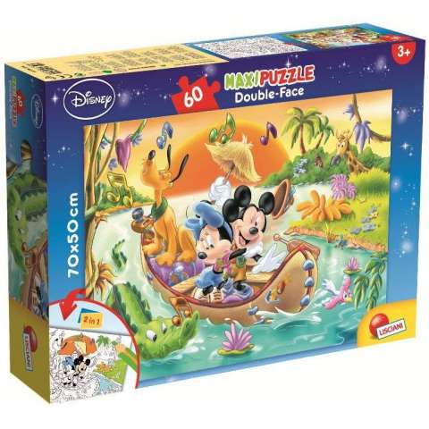Mickey Mouse, Maxi Puzzle (Double-Face)