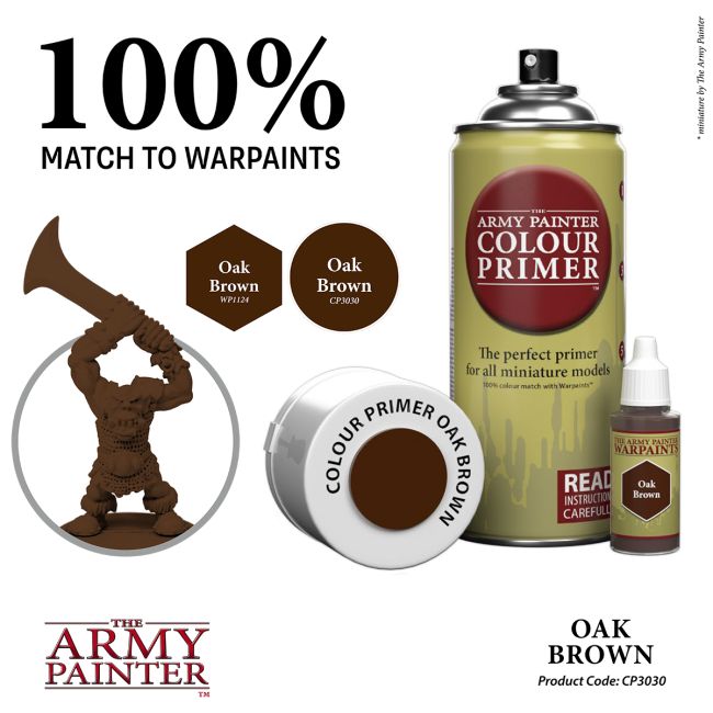 Colour Primers - Oak Brown (The Army Painter) (CP3030S)