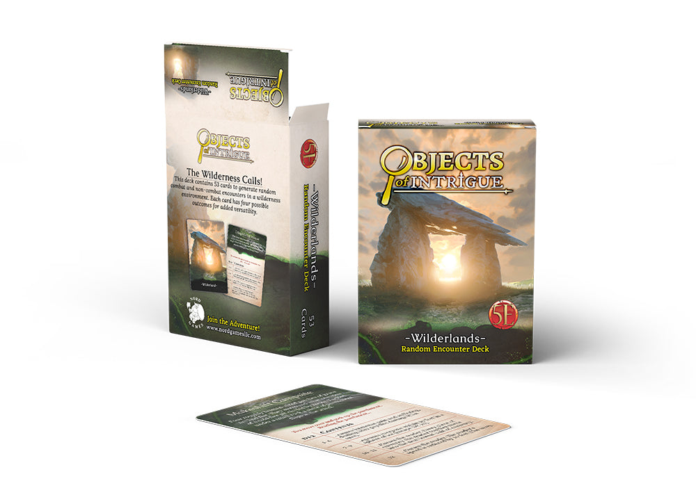 Objects of Intrigue: Wilderlands (5E)
