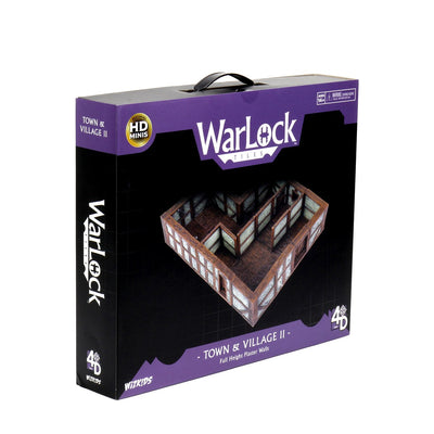 WarLock Tiles: Town & Village II - Full Height Plaster Walls