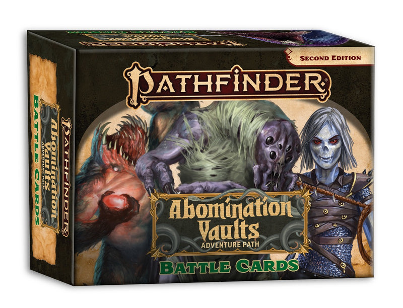 Pathfinder Abomination Vaults Battle Cards