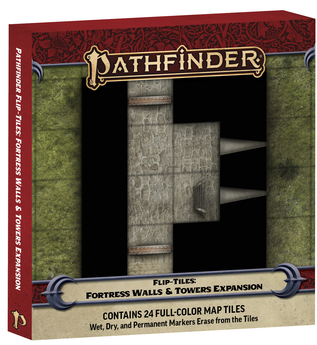 Pathfinder Flip-Tiles: Fortress Walls & Towers Expansion