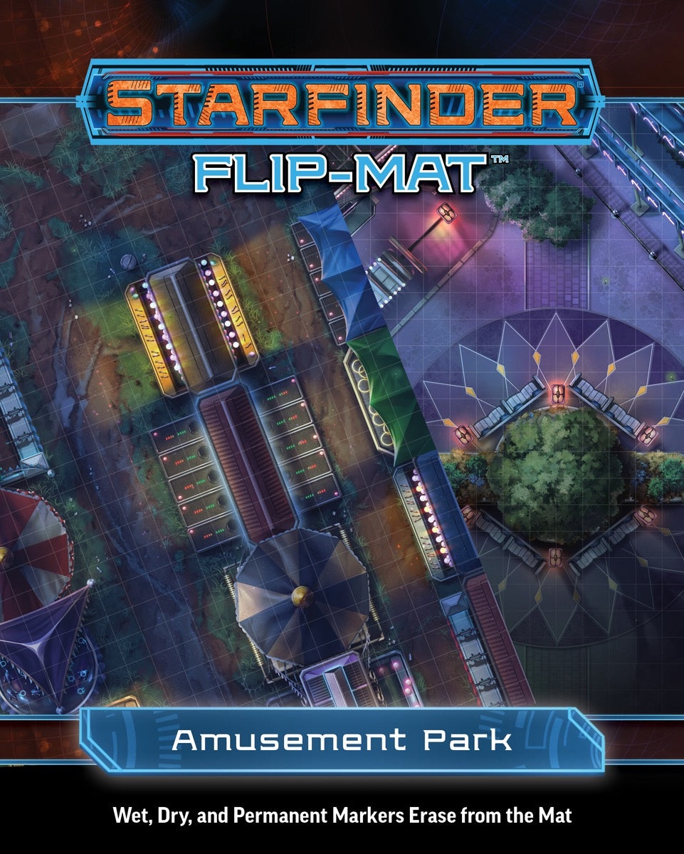 Starfinder Flip-Mat: Amusement Park