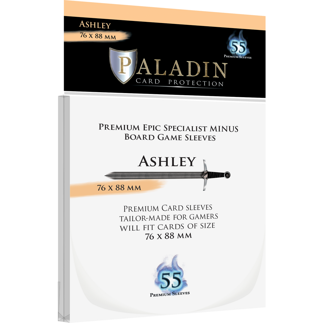 Paladin Sleeves - Ashley (76x88mm)