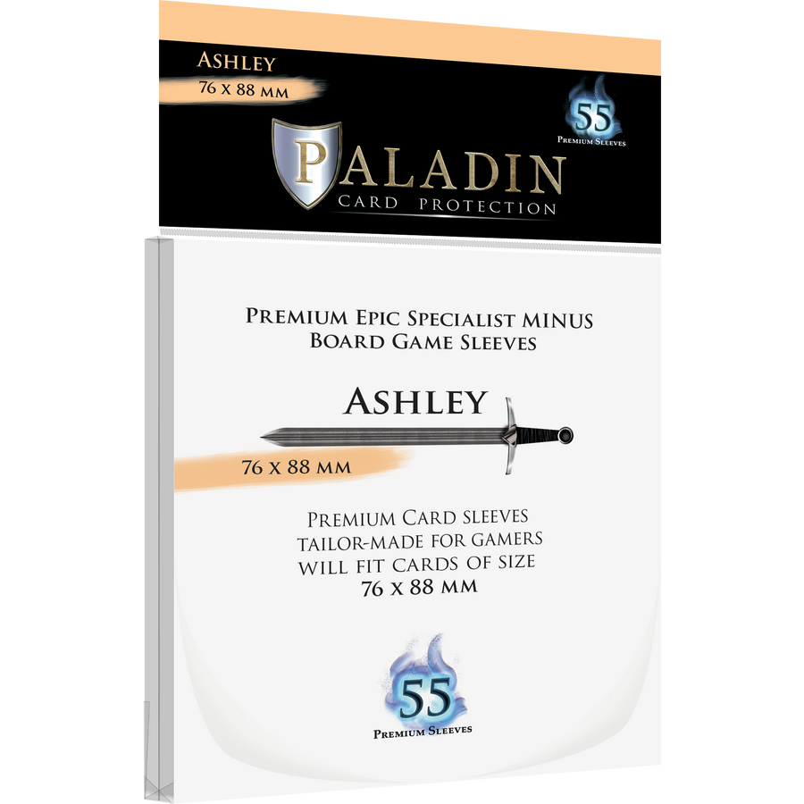 Paladin Sleeves - Ashley (76x88mm)