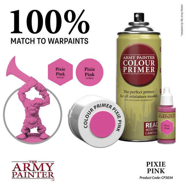 Colour Primers - Pixie Pink (The Army Painter) (CP3034S)