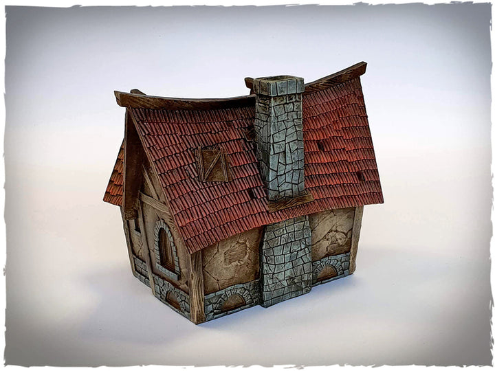Prepainted scenery - fantasy house #1