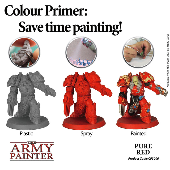 Colour Primers - Pure Red (The Army Painter) (CP3006)