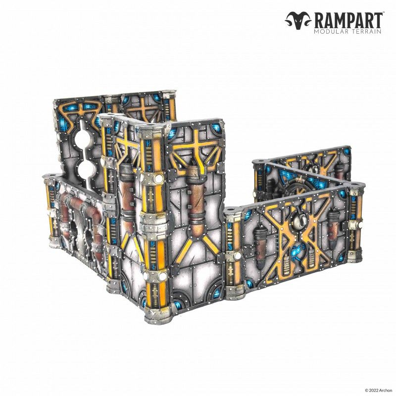Rampart Modular Terrain: Cobalt Foundry