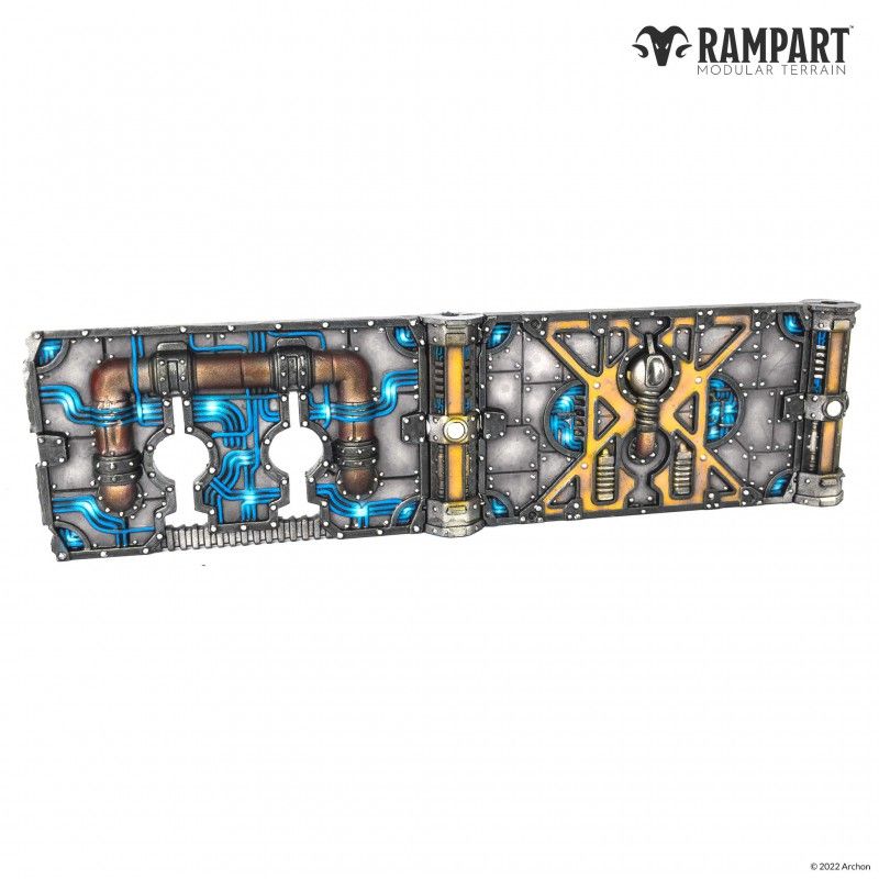 Rampart Modular Terrain: Cobalt Foundry