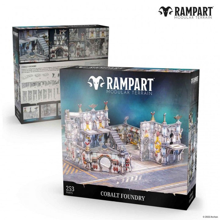 Rampart Modular Terrain: Cobalt Foundry