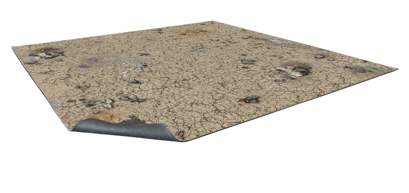 Desert Wasteland Gaming Mat 3x3 (Battle Systems)