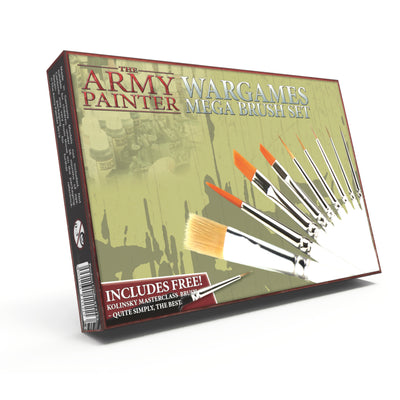 Starter Sets - Wargames Mega Brush Set (The Army Painter) (ST5113)