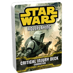 Star Wars - Age of Rebellion: Critical Injury Character Deck